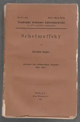 REUTER, Schelmuffsky. 1885