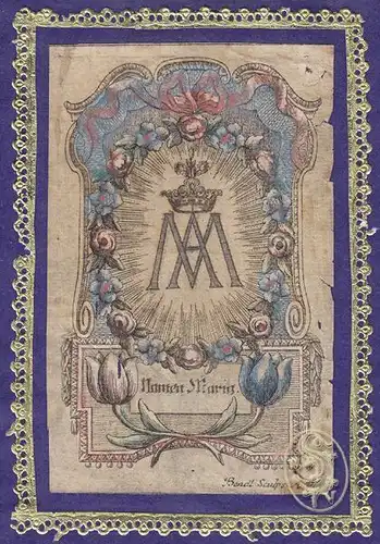 BENDL., Namen Maria. 1740