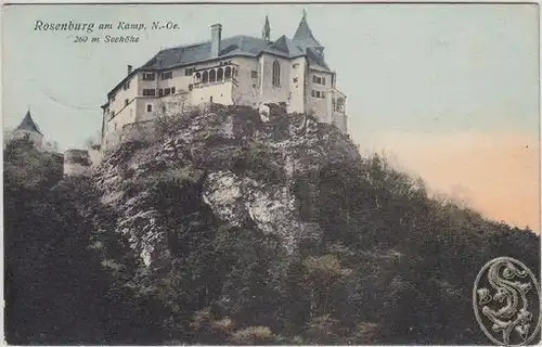 Rosenburg am Kamp, N.-Oe. 260 m Seehöhe. 1900