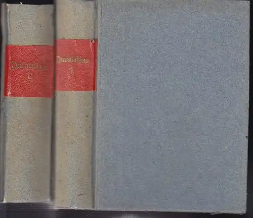 QUINTILIANUS, Anleitung zur Beredtsamkeit.... 1863