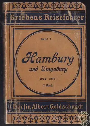 SCHILLER-TIETZ., Hamburg und Umgebung mit einem... 1914