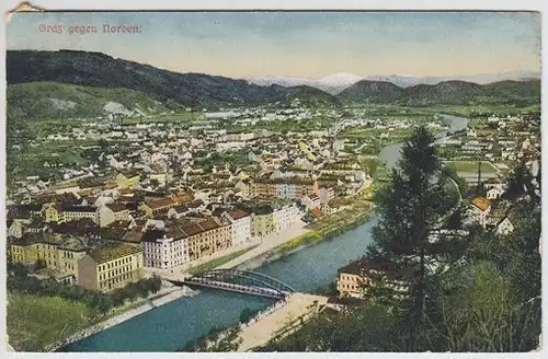 Graz gegen Norden. 1917