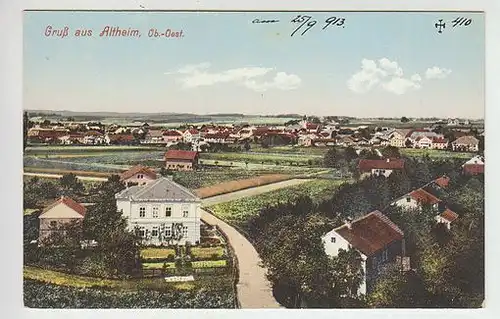 Gruß aus Altheim, Ob.-Oest. 1911