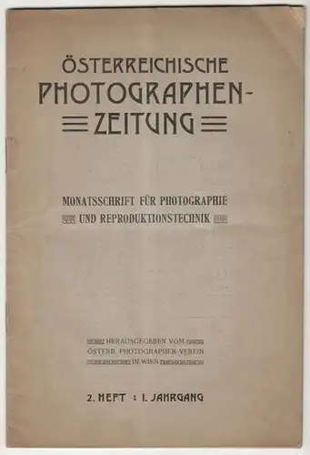 Österreichische Photographen-Zeitung.... 1904