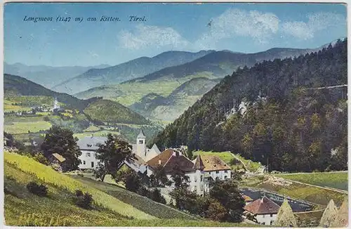 Lengmoos (1147 m) am Ritten. Tirol. 1890