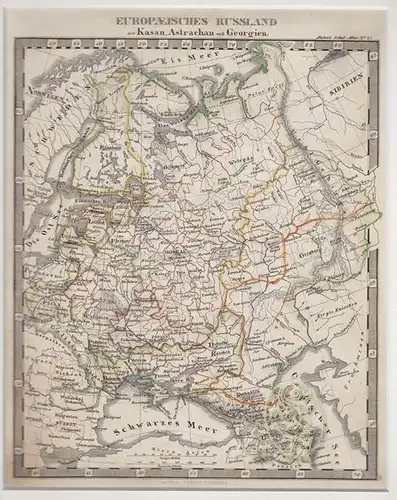 Europaeisches Russland mit Kasan, Astrachan und... 1845