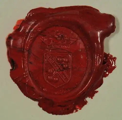 Wappensiegel des Hauses Hegedus. Wappen...