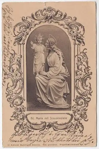 Hl. Maria mit Jesuskindlein.