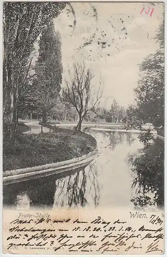 Wien. Prater-Idylle. 1900