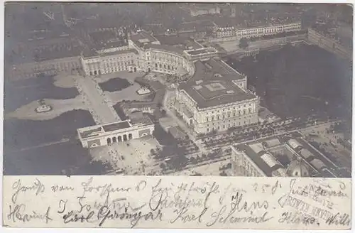 Wiener Hofburg mit Heldenplatz. 1900