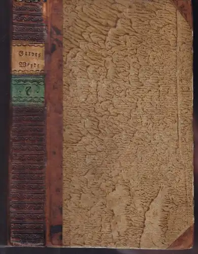 GARVE, Sammlung einiger Abhandlungen. 1801