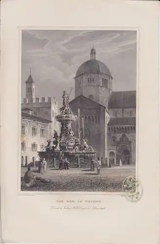 Der Dom in Trient. 1842