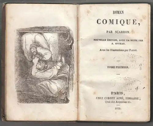 SCARRON Paul., Roman Comique. 1839