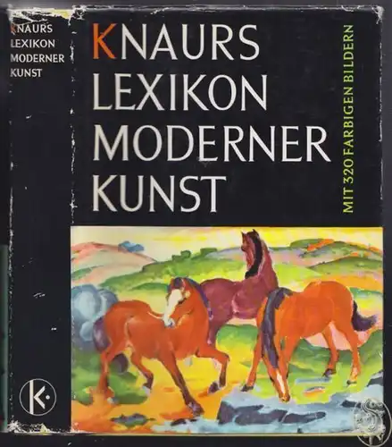 BUCHHEIM, Knaurs Lexikon moderner Kunst. 1955