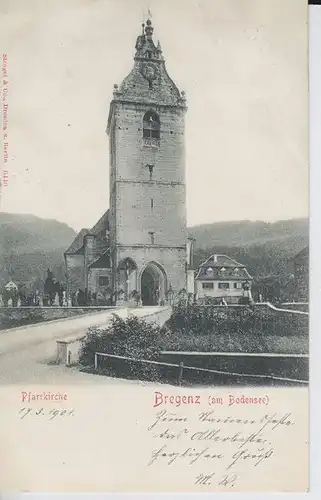 Bregenz (am Bodensee). Pfarrkirche. 1890