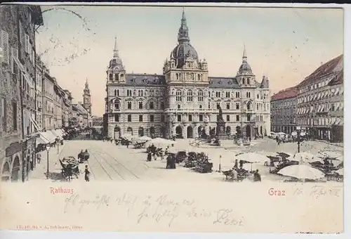 Graz. Rathaus. 1890