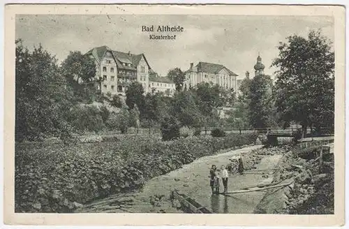 Bad Altheide. Klosterhof. 1900