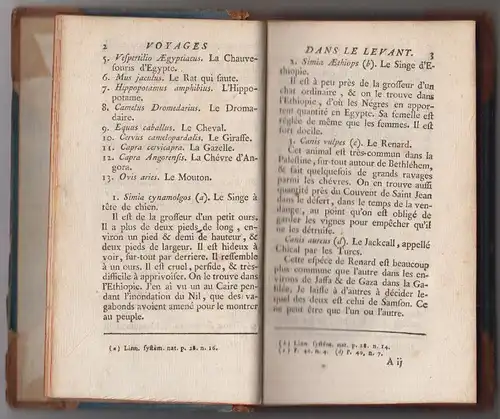 Voyages dans le Levant, Dans les années 1749,... 1769