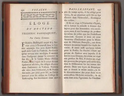 Voyages dans le Levant, Dans les années 1749,... 1769