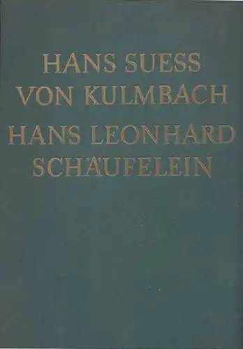 WINKLER, Die Zeichnungen Hans Süss von... 1942