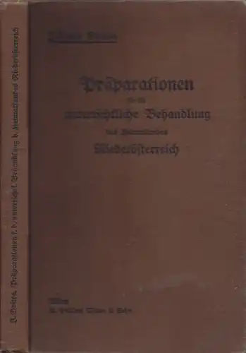 DOIWA, Präparationen für die unterrichtliche... 1912
