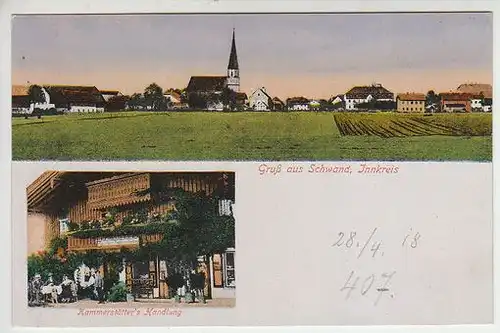 Gruß aus Schwand, Innkreis. Kammerstätter's... 1890