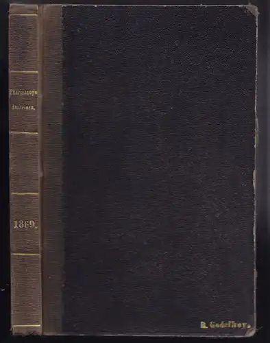 Pharmacopoe austriaca. 1869