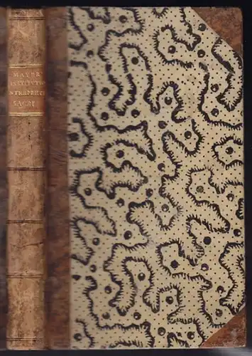 MAYER, Institutio Interpretis Sacri. 1789