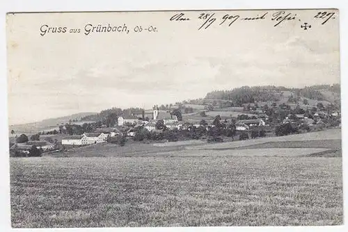 Gruss aus Grünbach, Ob.-Oe. 1900
