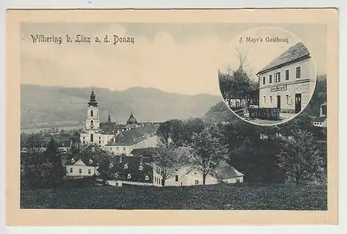 Wilhering b. Linz a. d. Donau. J. Mayr's Gasthaus. 1900