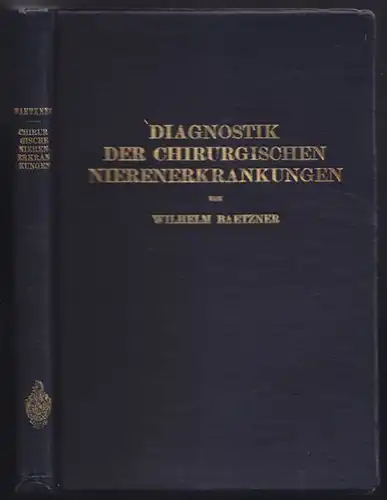 BAETZNER, Diagnostik der chirurgischen... 1921