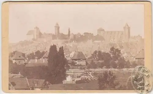 SCHMIDT, Panorama von der Marienvorstadt aus. 1875