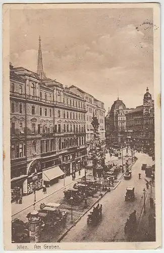 Wien. Am Graben. 1900