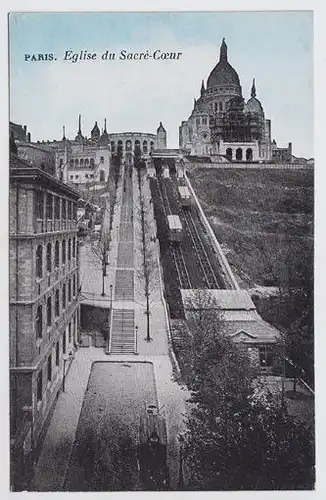 Paris. Eglise du Sacre-Coeur 1900