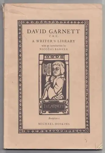 David Garnett. A Writers Library with an... 1983