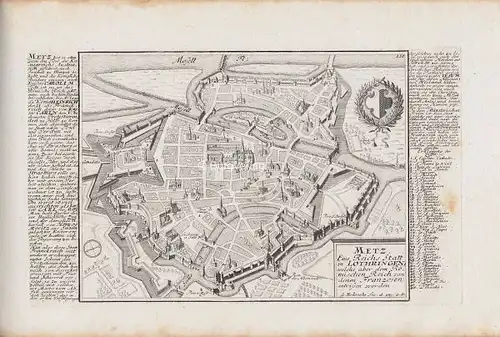 BODENEHR, Metz. Eine Reichs Statt in... 1725