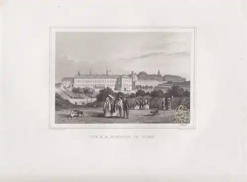 Die k.k. Hofburg in Wien. 1842 4396-11