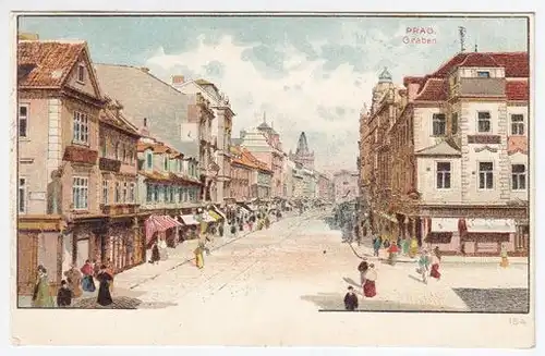 Prag. Graben. 1890