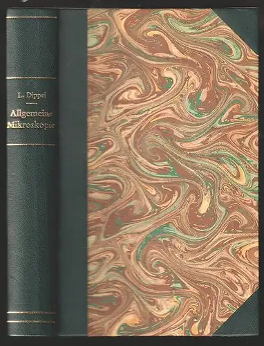 DIPPEL, Grundzüge der allgemeinen Mikroskopie. 1885