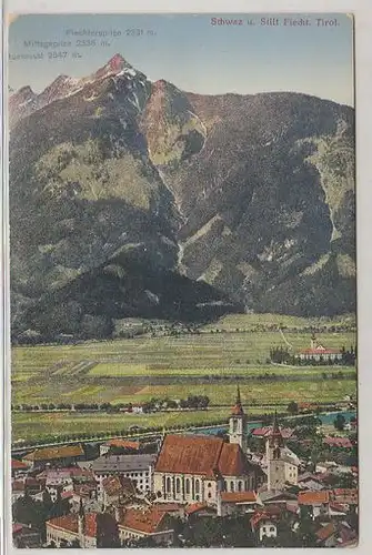 Schwaz u. Stift Fiecht. Tirol. Fiechterspitze... 1900