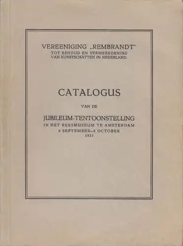 Catalogus van de Jubileum-Tentoonstelling in... 1923