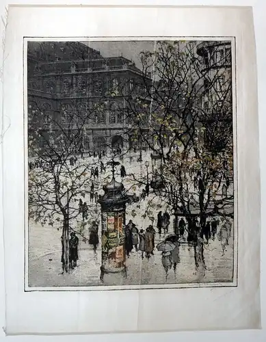 KASIMIR, [Wien - Oper - Kärntnerstraße] 1922