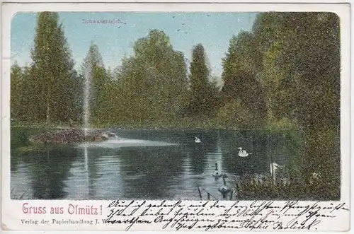 Gruss aus Olmütz! 1900