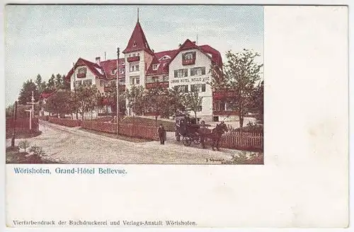 Wörishofen, Grand-Hôtel Bellevue. 1900