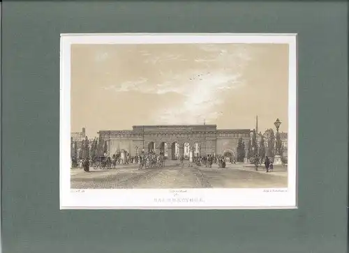 ALT, Das Burgtor. 1850