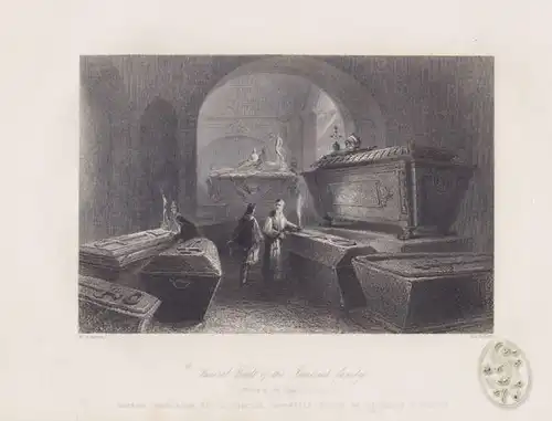 ROBERTS, Funeral Vault of the Imperial family... 1850