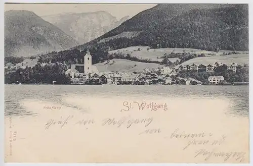 St. Wolfgang. Schafberg. 1890