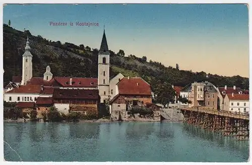 Pzdrav iz Kostajnice. 1900