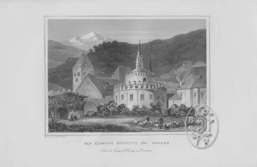 Das Kloster Neustift bei Brixen. 1842
