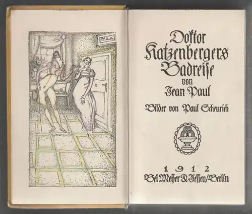 JEAN PAUL d.i. J.P.F. Richter., Doktor... 1912